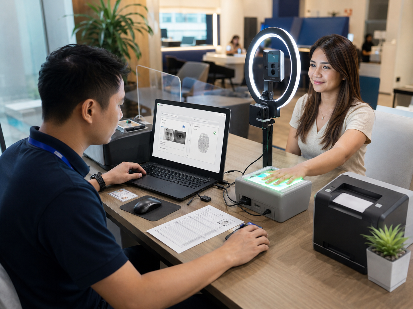 Government identity biometric AI